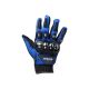 Ebiker Motorcycle Full Finger Gloves Black & Blue 823336-1