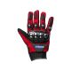 Ebiker Motorcycle Full Finger Gloves Black & Red 823337-1