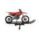 Heavy Duty Motorcycle Hitch Carrier with 500 lbs Capacity ,Heavy Duty Steel Rack for Dirt Bike
