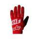 FOX Motorcycle Full Finger Gloves 823646 (Red)