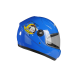 Blue Comic Cartoon Children Full Face Safety Helmet