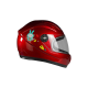 Red Comic Cartoon Children Full Face Safety Helmet 