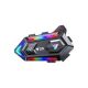 Y20 Motorcycle Helmet Wireless Headset with 5.3 Wireless, RGB Lights